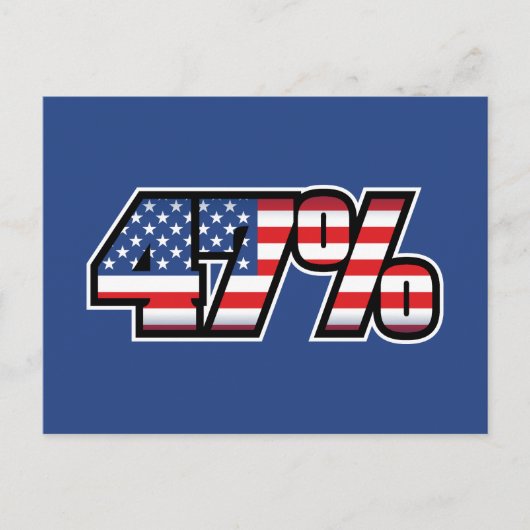 47 % BRIEFKAART (Voorkant)