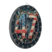 47 Donald Trump Dartbord (Voorkant Links)