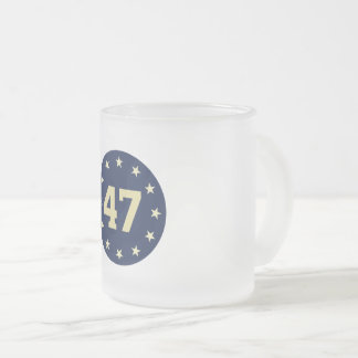47 MUG EN VERRE FROSÉ