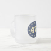 47 MUG EN VERRE FROSÉ (Devant gauche)