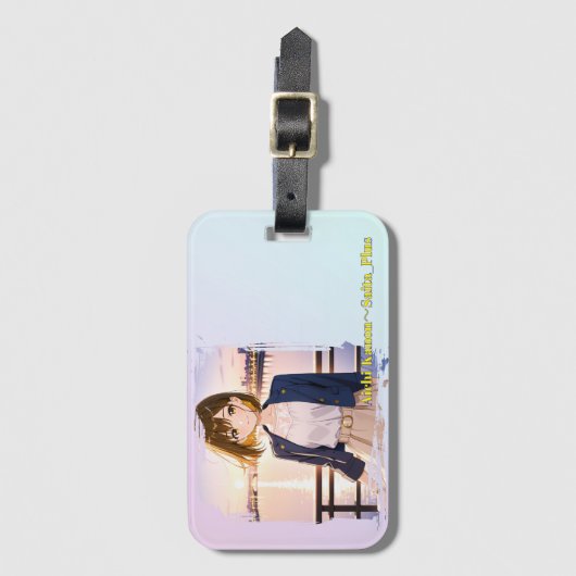 47_Plus 愛知 奏音 - Aichi Kanon Bagagelabel (Voorkant (verticaal))