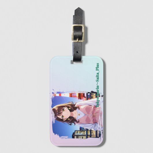 47_Plus 東京 華莉 - Tokyo Karin Bagagelabel (Voorkant (verticaal))