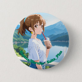 47_Plus 群馬 春風 - Gunma Haruka Ronde Button 5,7 Cm