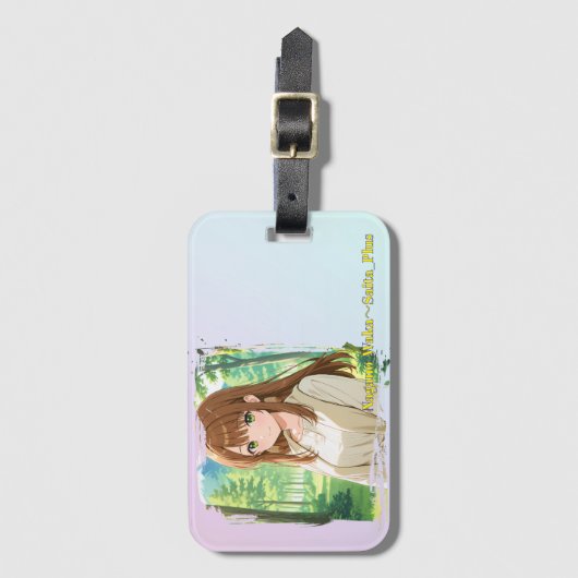 47_Plus 長野 和花 - Nagano Waka Bagagelabel (Voorkant (verticaal))