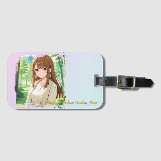 47_Plus 長野 和花 - Nagano Waka Bagagelabel (Voorkant (horizontaal))