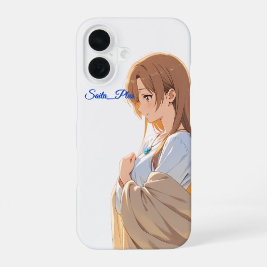 47_Plus – Anime Character Series iPhone 16 Hoesje (Achterkant)