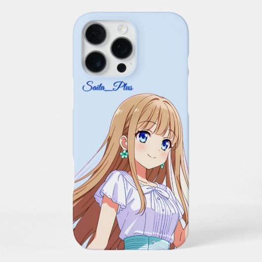 47_Plus – Anime Character Series iPhone Hoesje (Achterkant)