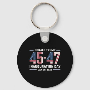 47 President Donald Trump Inauguratie Dag 2025  Sleutelhanger