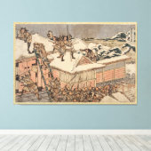47 ronin A Treasury of Loyalty Canvas Afdruk (Insitu (Houten vloer))