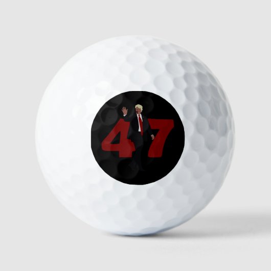 47 TRUMP 2024 GOLFBALLEN (Voorkant)