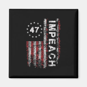 47 Trump 47e President Amerikaanse vlag Magneet