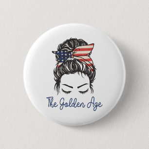 47 Trump Gouden Tijdperk Inauguratie Verenigde Sta Ronde Button 5,7 Cm
