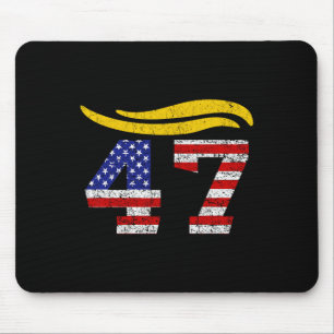 47 Trump Hair Muismat