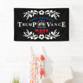 47 Trump Vance 2024 Spandoek (Insitu)