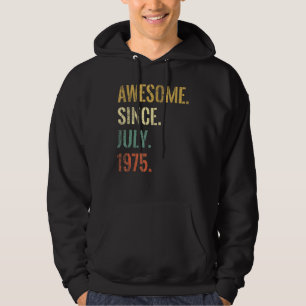 47e verjaardag 47 jaar oud Geweldige sinds juli 19 Hoodie