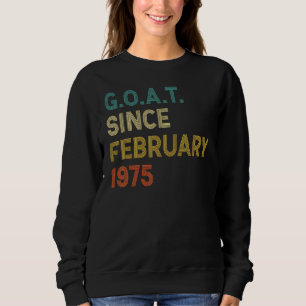 47e verjaardag 47 jaar oude geit sinds februari 19 trui
