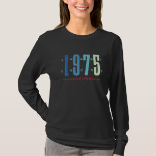 47e verjaardag Mannen dames 47 jaar 1975 4 T-shirt
