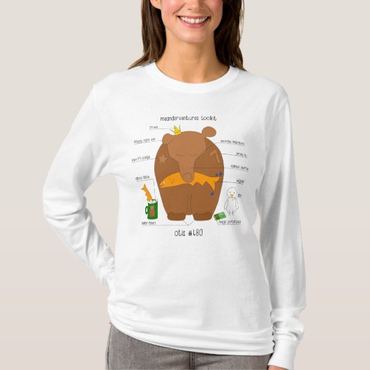 480 Otis Meanderventures Toolkit T-shirt (Voorkant)