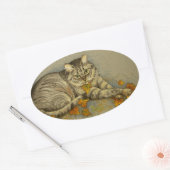 4872 Stickers Chat Automne (Enveloppe)