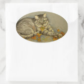 4872 Stickers Chat Automne (Sac)