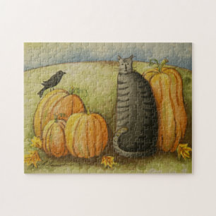 4874 Harvest Cat Puzzle Legpuzzel