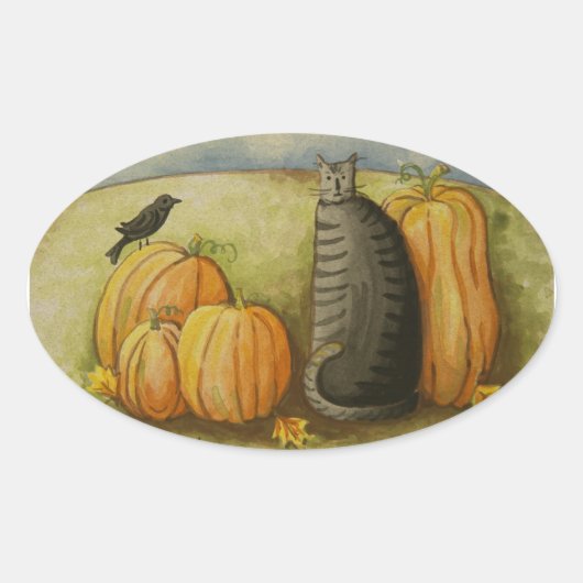 4874 Harvest Cat Stickers (Voorkant)
