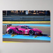 488 GTE EVO 24 uur Le Mans 2022 Poster (Voorkant)