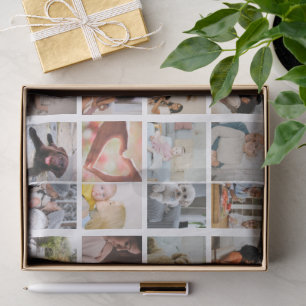 48 Fotocollage Sjabloon Maak je eigen plezier Tissuepapier