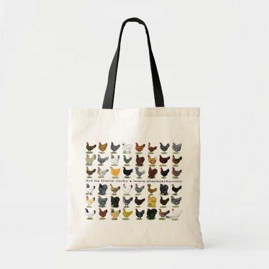 48-Hen Promo Tote Bag (Voorkant)