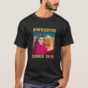 48 jaar Oude vrouwen ter wereld Gifts Geweldige T-shirt