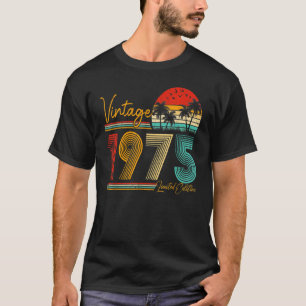 48-jarige geboren in 1975  48e verjaardag t-shirt
