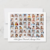 48 Photo Collage Ajoutez Votre Propre Carte De Voe (Devant)