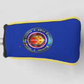 48e chemische brigade "bewezen in strijd" golfheadcover (Voorkant)
