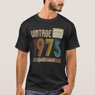 48e verjaardag Gifts  Limited Edition Casset T-shirt