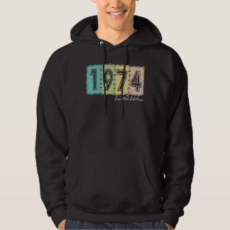 48e verjaardag Mannen dames 48 jaar 1974 4 Hoodie