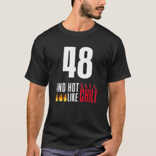 48e verjaardag Mannen van jonge vrouwen T-shirt