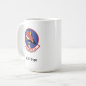 492nd Signe de la tasse de café de TFS F-111 (Devant gauche)