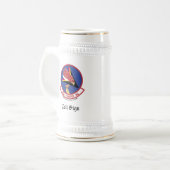492nd Signe de la tasse w/call d'Eagle de grève de (Devant gauche)
