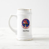492nd Signe de la tasse w/call d'Eagle de grève de (Gauche)