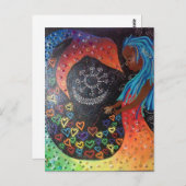 49 Harten voor een Pulse Briefkaart (Voorkant / Achterkant)