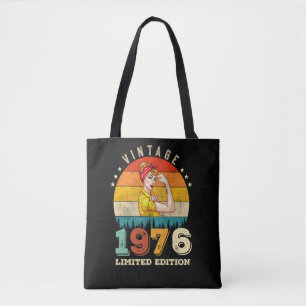 49 jaar oude Bday 1976  49e Verjaardag Vrouwen Draagtas