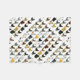 49 Kippen Fleece Deken