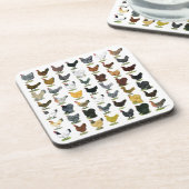 49 kippen onderzetter (Linkerzijde)