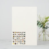 49 Roosters Briefpapier (Staand voorkant)