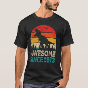 49e verjaardag Dinosaur 49 jaar oud Geweldige sind T-shirt