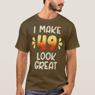 49e verjaardag t-shirt