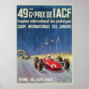 49eme Grand Prix de L'A.C.F. Reims Poster