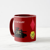 4/12th Tasse de la cavalerie M551 Sheridan (Devant gauche)