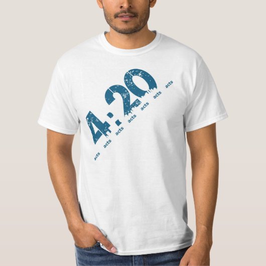 4:20 T-SHIRT (Voorkant)