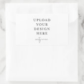 4,25" x 2,7" Rechthoekig label - Liggend (Tas)